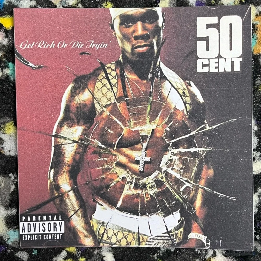 Rap Album Cover Stickers Lot Hip Hop Album Decals 2pac 50 cent Lil Wayne Sticker